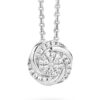Silver Rose Hangers P6460