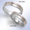 Met roze goud. 7641-B50 / 7642-B50