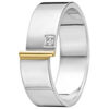 Bicolor ring 7739_wg_60