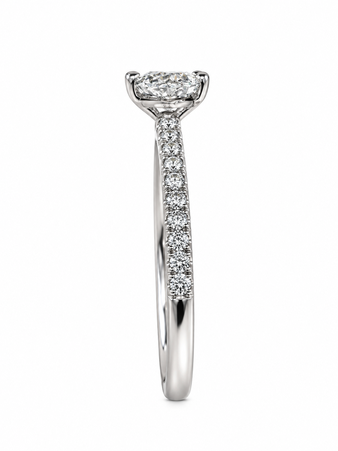 LT1102GHartvormige-diamant-verlovingsring